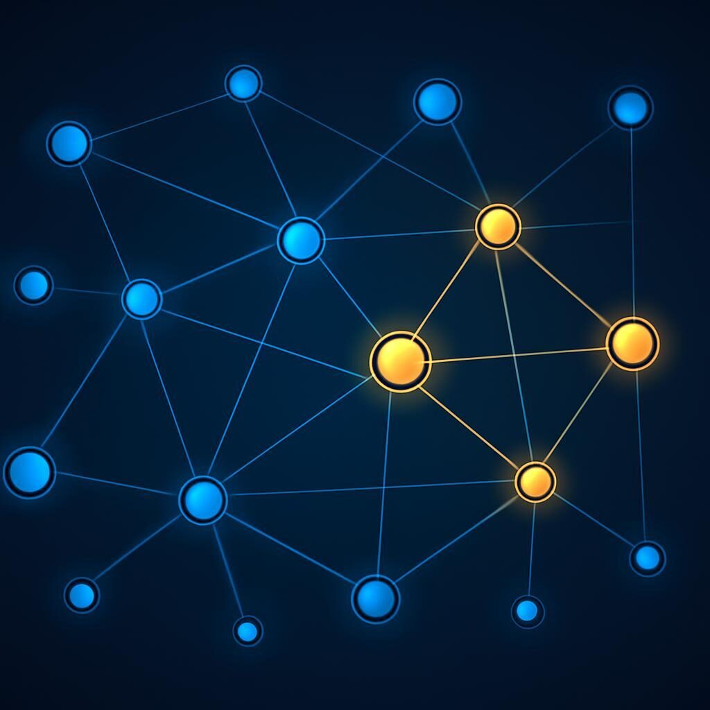 Réseau de backlinks et liens entrants : visualisation