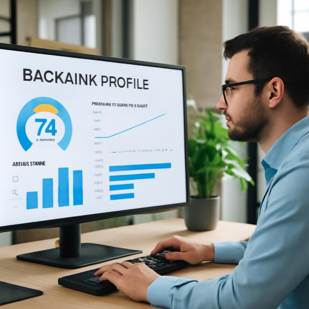 Dashboard Ahrefs Domain Rating — analyse du profil de liens d'un site