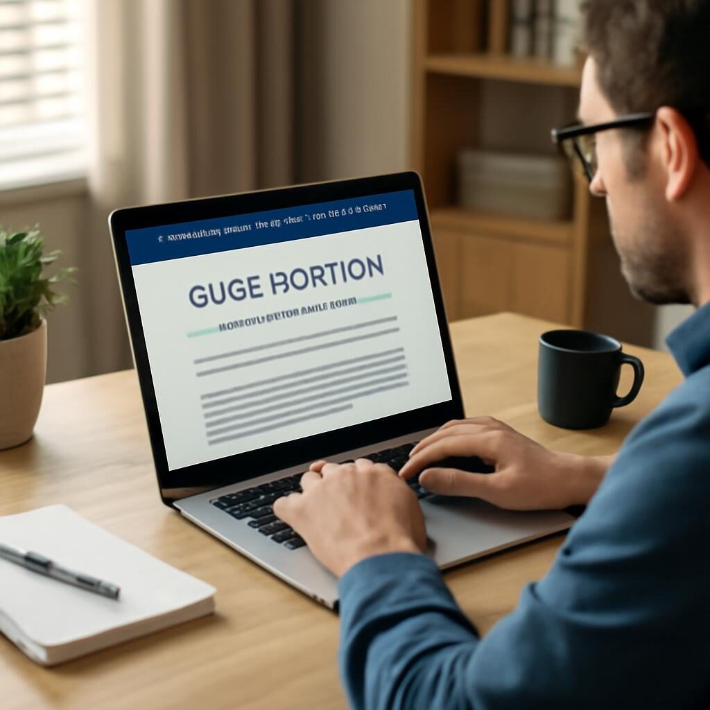 Rédacteur créant un article invité pour un site d'autorité SEO
