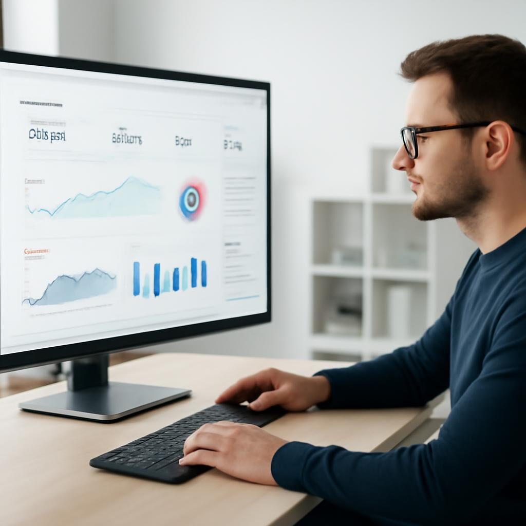 SEO technique : dashboard d'audit de performance d'un site web