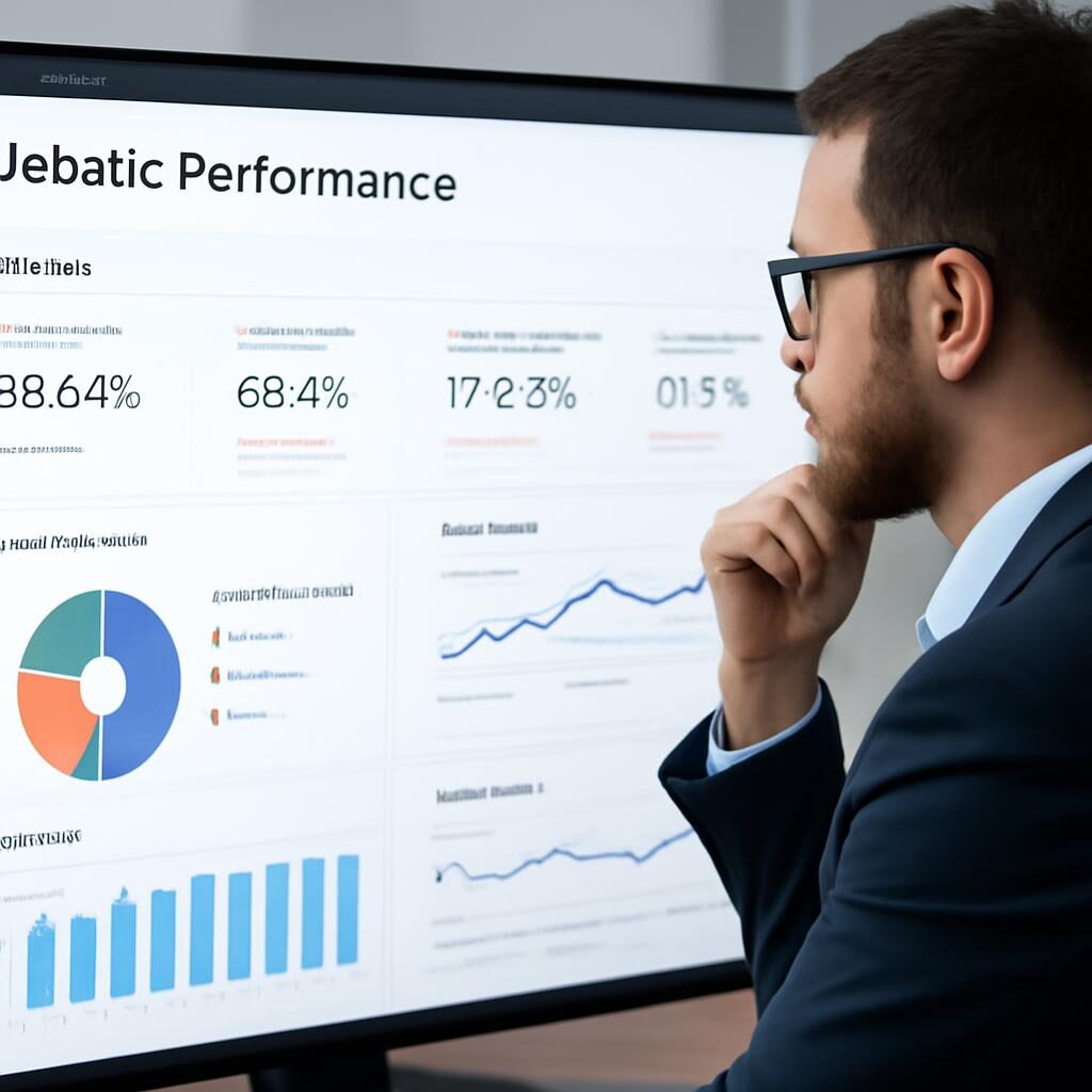 Audit SEO outil professionnel sur dashboard de performance